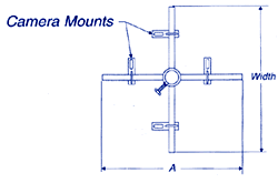 Pendant Mounted Camera brackets